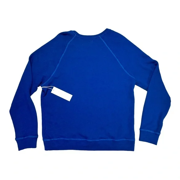 Wheat Boutique Santa Monica Terry Cloth Sweatshirt - Blue - MiUSA - Picture 10 of 10